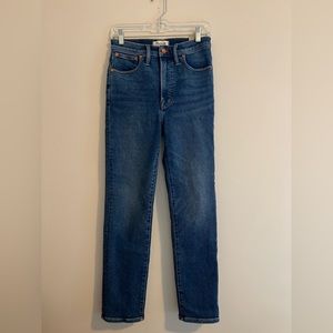 Never Worn Madewell Perfect Vintage Jeans in Maplewood wash (size 27)